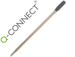Recambio Q-Connect bolígrafo rosca tipo Cross tinta negra